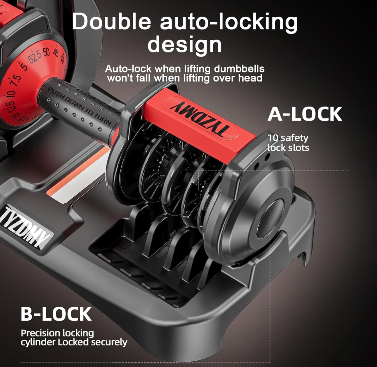 IronFlex- Adjustable Dumbbell